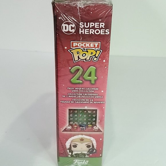 Funko Pocket Pop! DC Comics 24-Day Holiday Advent Calendar DC Comics NEW - Picture 7 of 9